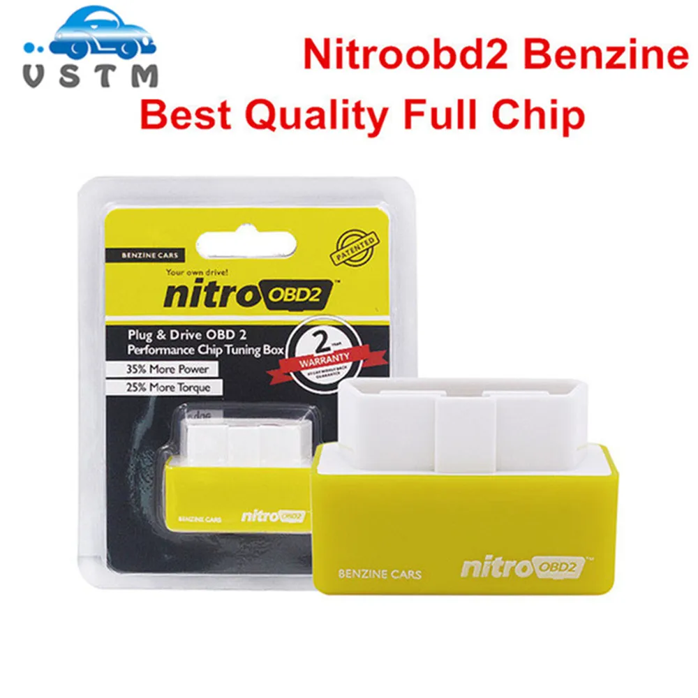 Чип тюнинг Nitro OBD2 для бензиновых/бензиновых автомобилей более мощный/с большим