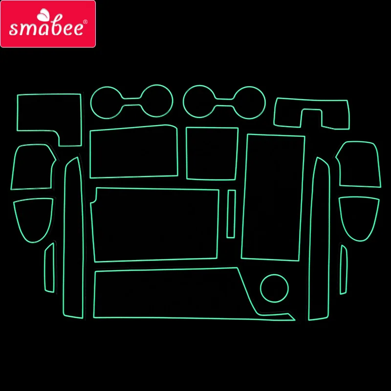 19 шт. Противоскользящие коврики smabee Gate для NISSAN сирена C27 E POWER 2018| |