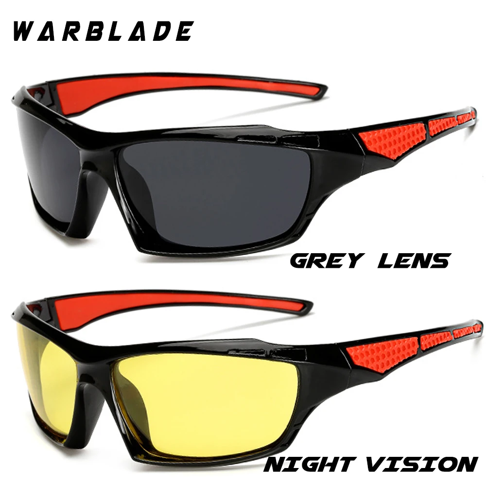 Солнцезащитные очки WarBLade W1019 Мужские поляризационные спортивные брендовые