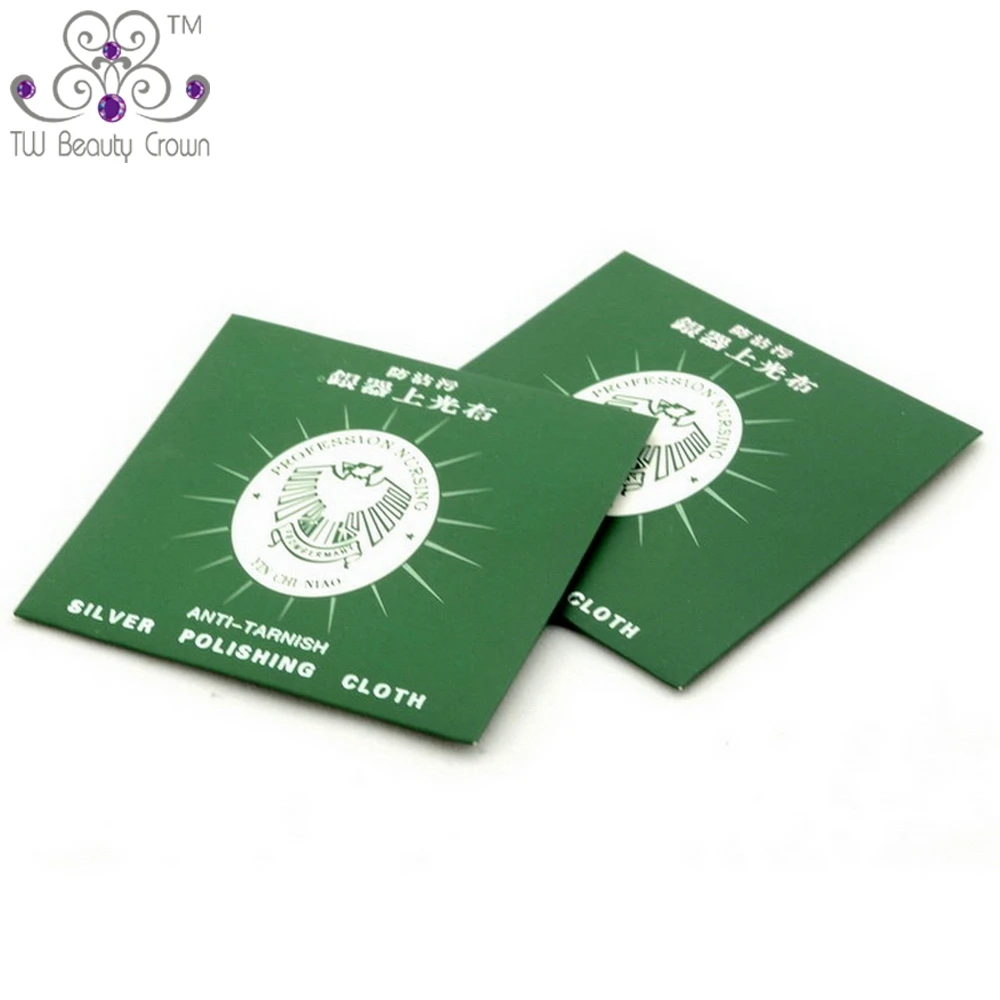 Фланелевые бриллианты серебряные ювелирные изделия полировальная ткань