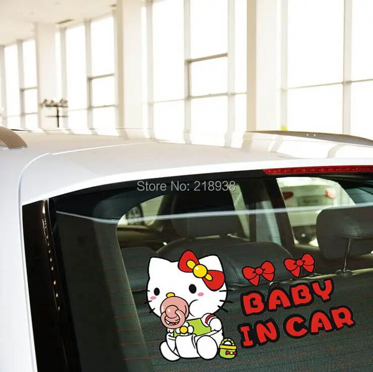 Одна часть автомобиля наклейку ребенок в стайлинга автомобилей на борту