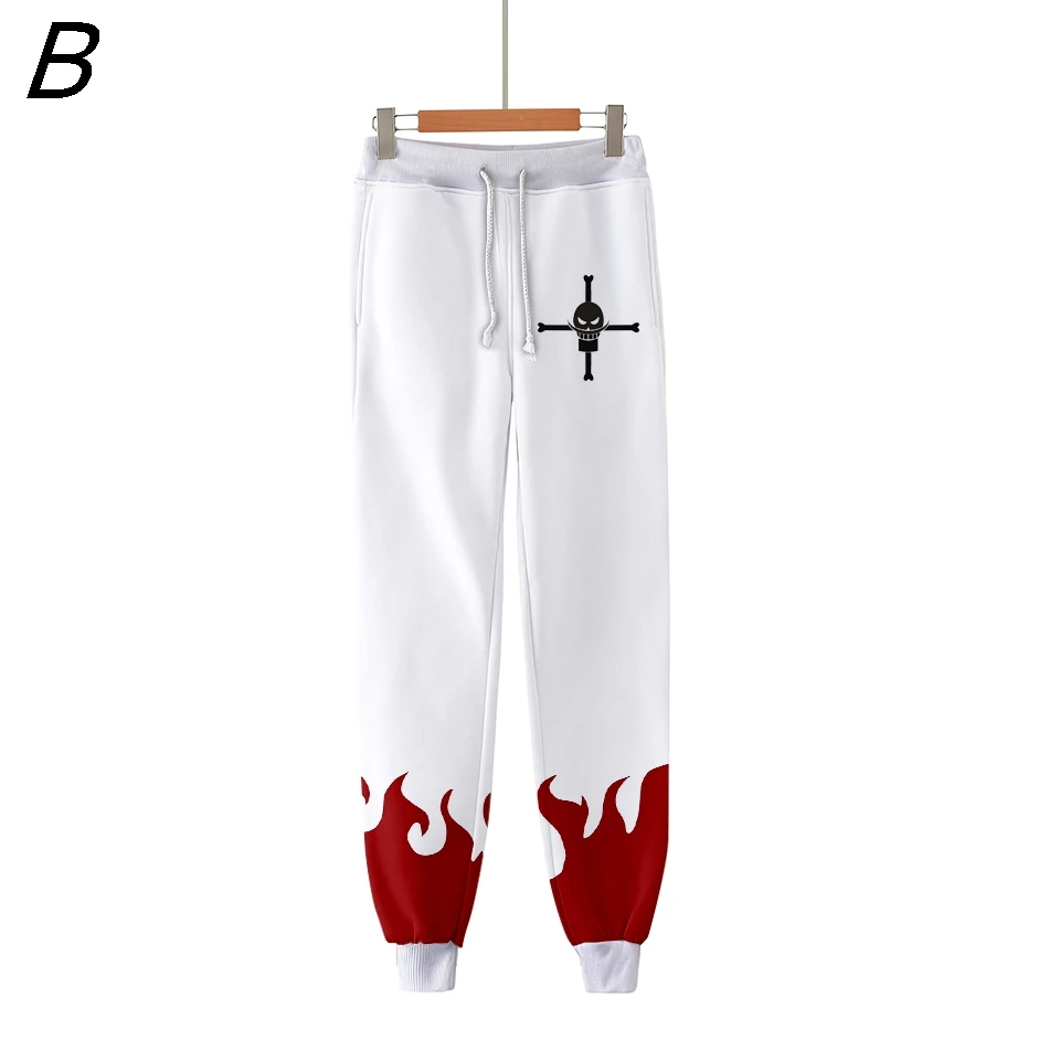 One Piece Aventure Model Hot Anime 3d Pants Men Cosplay Trousers Jongens Straw Monkey D Hip-hop Plus Size Baseball Pants Vrouwen