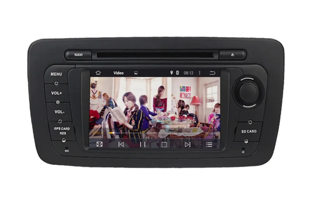 2din Ibiza автомобильный DVD для Seat 7 дюймовый Радио GPS с RDS|Автомобильные