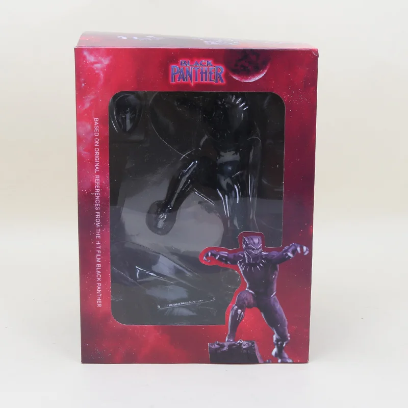 13 см Marvel игрушки в виде супер героя Человек-Паук серии Venom Эдвард Eddie Brock ПВХ фигурка Удивительный Человек-паук Веном модель игрушки - Цвет: 17cm panther box