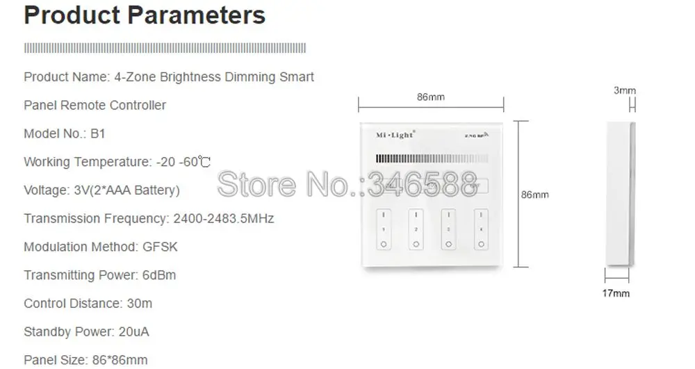 Светильник Mi. Smart Touch panel контроллер B1 B2 B3 B4 T1 T2 T3 T4 Одноцветный/RGBW/RGB+ CCT для светодиодной ленты/панельный светильник/лампа