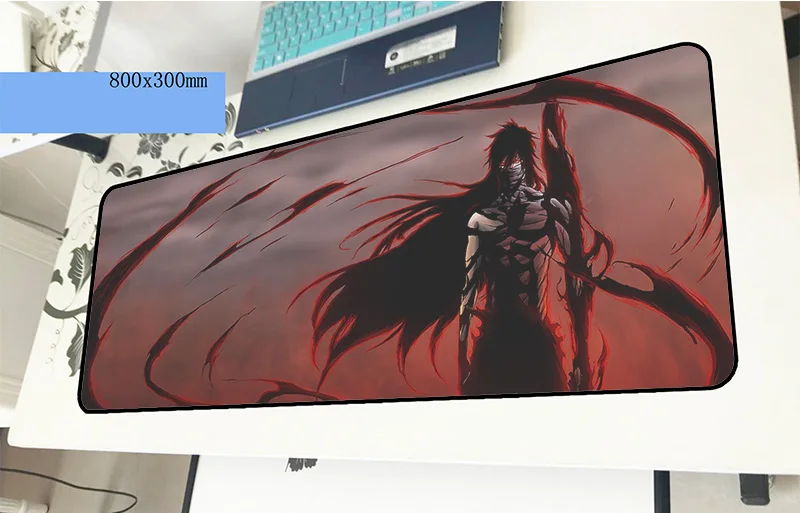 BLEACH Коврик для мыши для геймера, крутой игровой коврик для мыши 800x300x3 мм, большой восхитительный коврик для ноутбука, ПК, аксессуары для ноутбука, эргономичный коврик для мыши