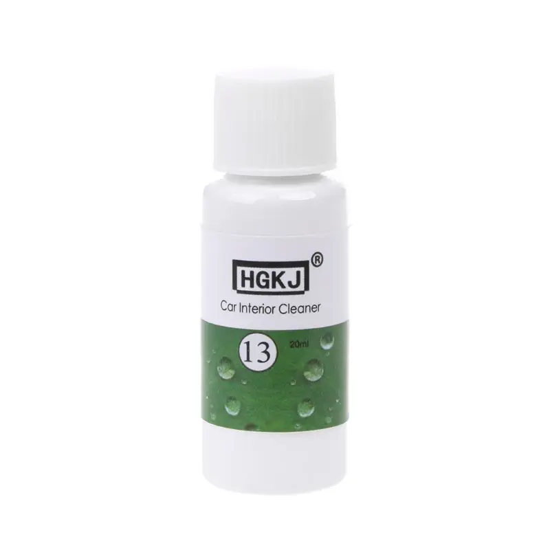 Новинка, 20 мл/50 мл, очиститель салона автомобиля, кожанные сиденья, пластиковый пенообразователь, высокое концентрат, 1:8, разбавленный водой, универсальный - Цвет: 20ml