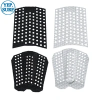 surfboard traction tail pads surf deck grips eva surf traction pad front pad and tail pad full set blackwhite color