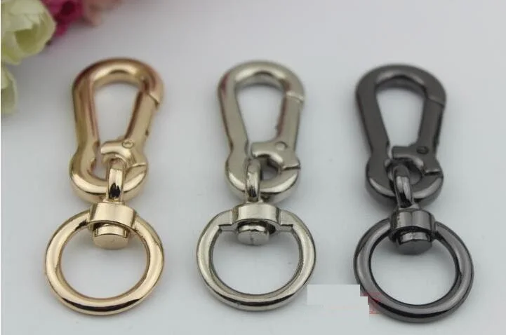 (10 шт./лот) 2 цвета Высококачественная DIY сумка погоны ссылки защелка цепочка для