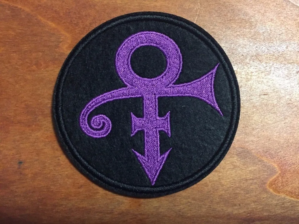 

prince love symbol patch embroidered