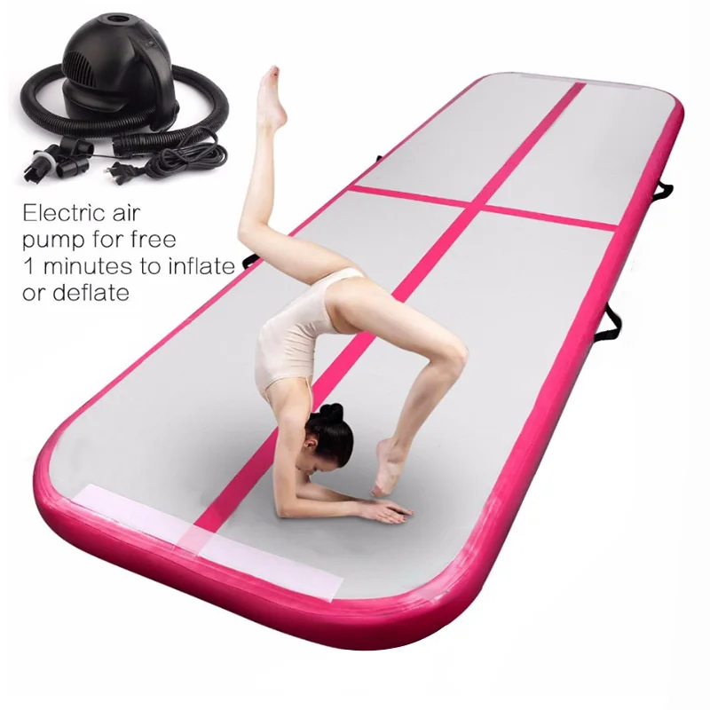 

YARD Inflatable Gymnastics Mat Airtrack Tumbling Mat for Home Use Training Air Tumble Track Olympics Gym Mat Yoga