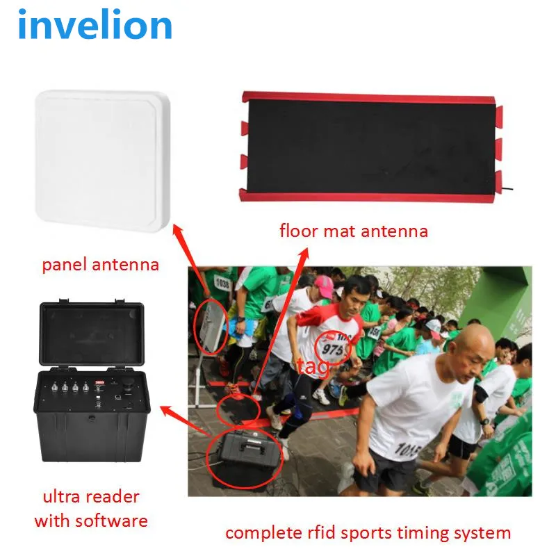 UHF RFID напольная антенна 10dbi с высоким коэффициентом усиления радиочастотная для