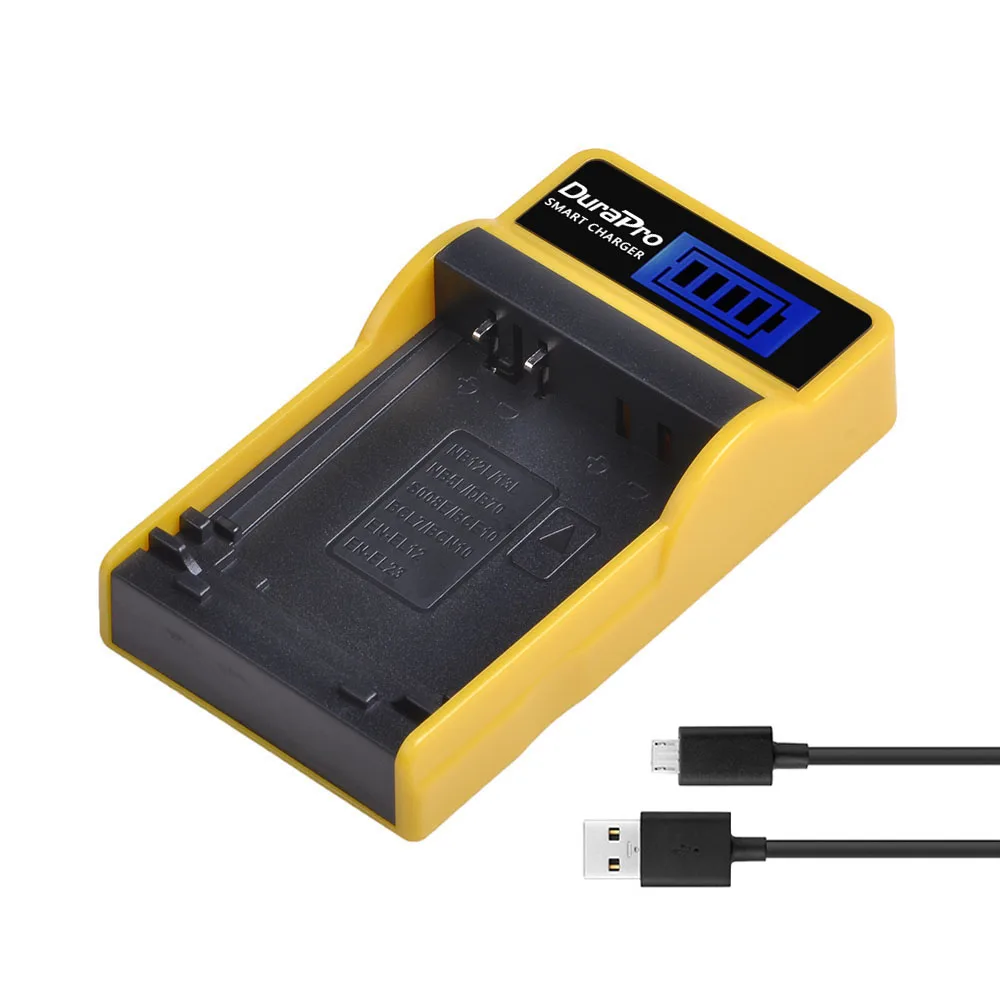 DuraPro 1850mAh EN-EL23 EN EL23 Camera Li-ion Battery+ LCD USB Charger For Nikon COOLPIX P900, P610, P600, B700, S810c Camera