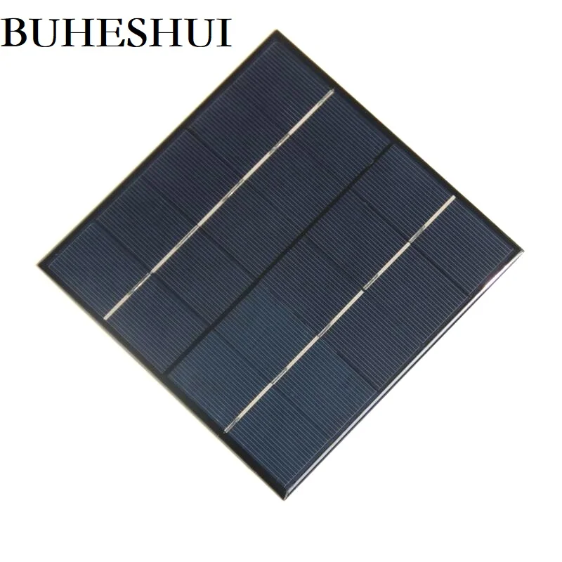 Поликристаллическая монокристаллическая солнечная батарея BUHESHUI 4 5 Вт В 6 в