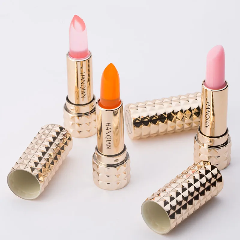 Милый влажный прозрачный бальзам для губ матовый цвет помада изменения