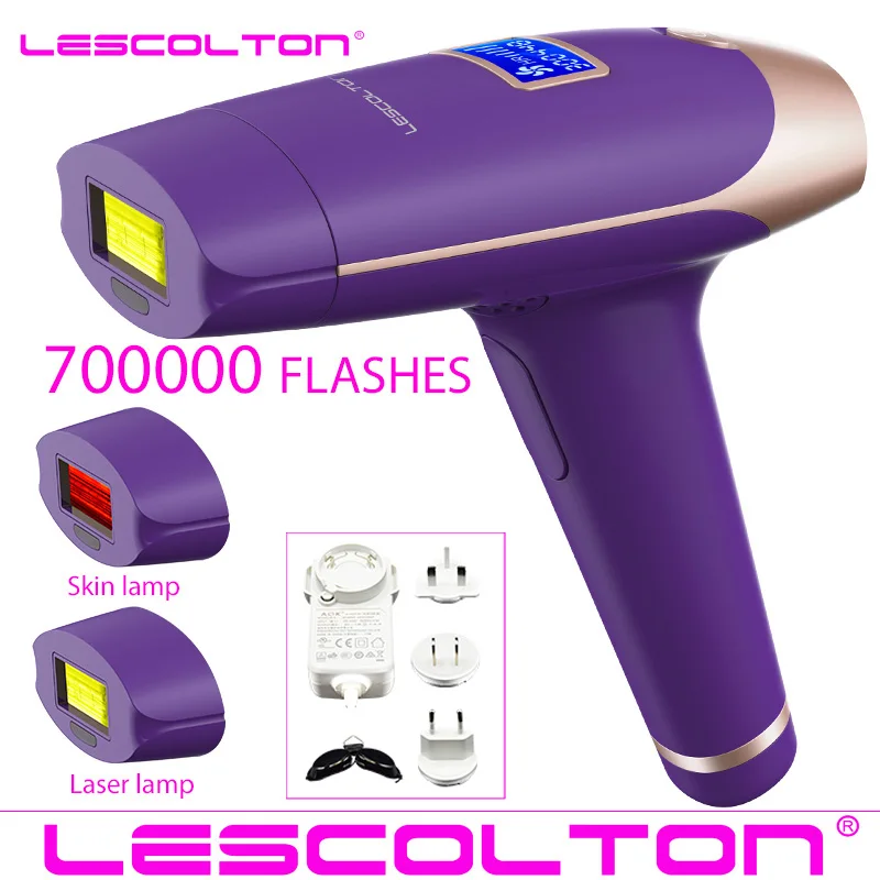 Lescolton 4в1 1000000 импульсный IPL лазер для удаления волос перманентное Удаление волос IPL лазерный эпилятор подмышка удаление волос