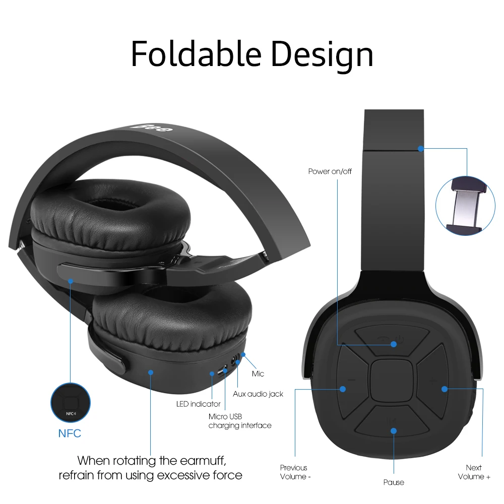 Новая улучшенная Bluetooth гарнитура Bee спортивные стереонаушники с микрофоном NFC App