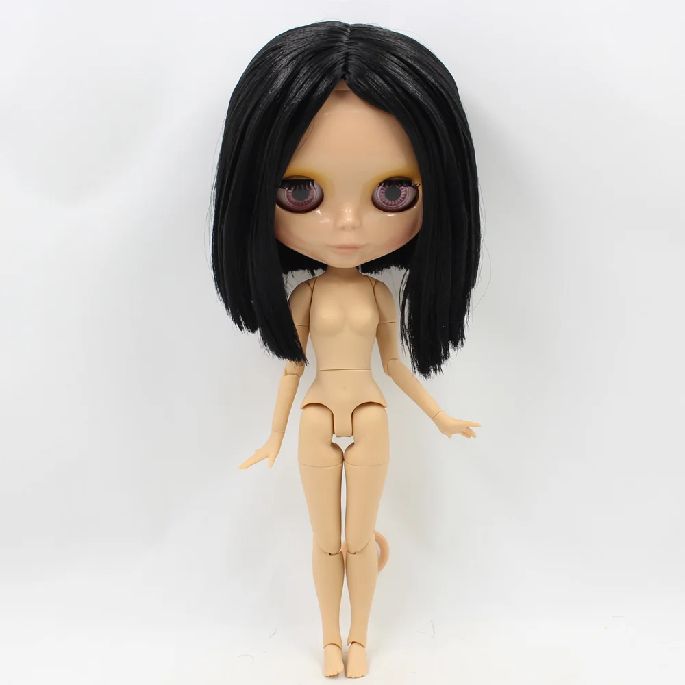 Ледяной DBS Blyth кукольные Serires нет. BL 9601 черные короткие волосы Совместное тела