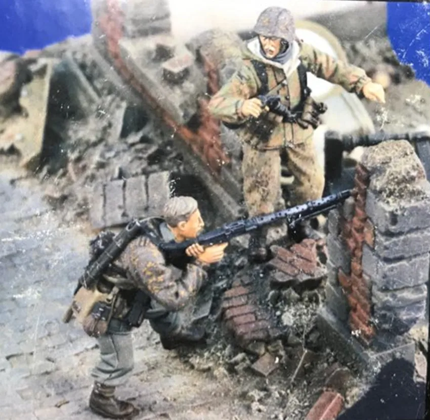 1/35 набор моделей фигурок из смолы разобранный Неокрашенный 00519 | Игрушки и хобби
