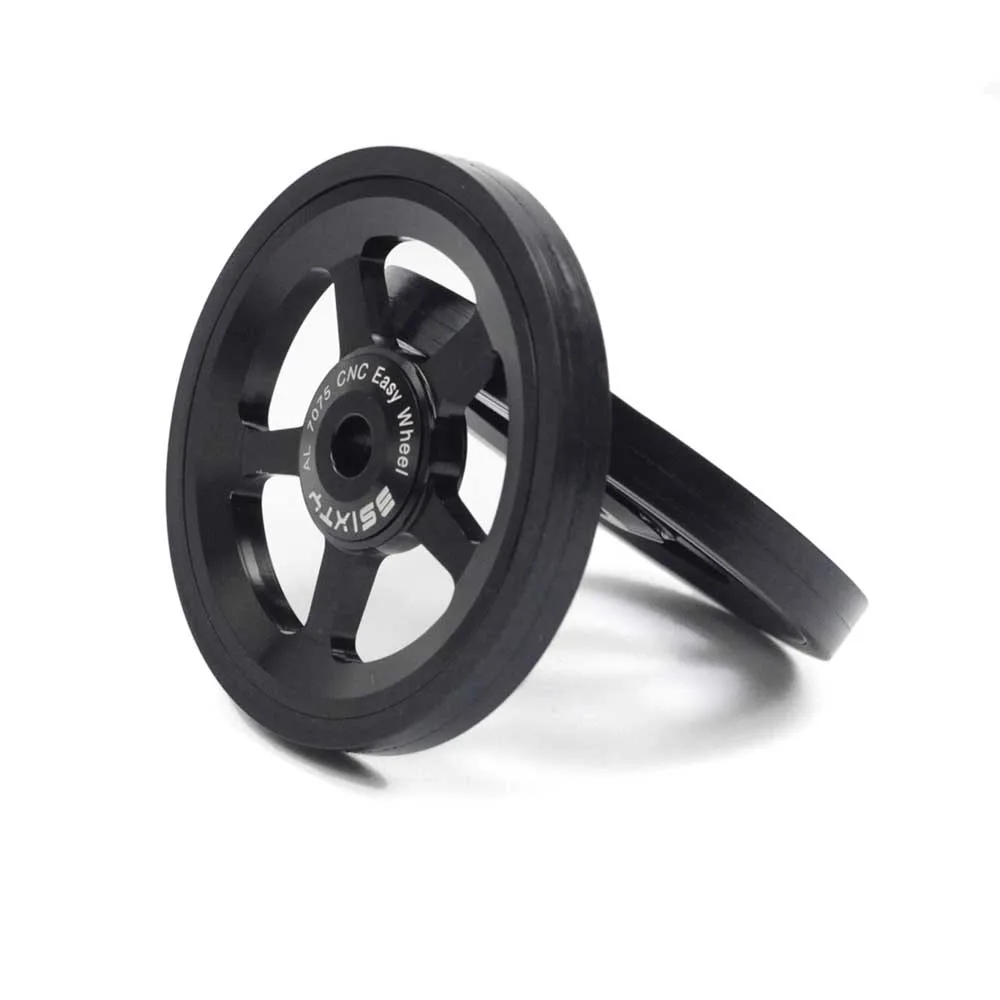 2 шт. легко колеса Easywheel& болты для Brompton 3 шестьдесят складной велосипед 63 г