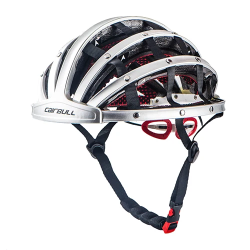 Silver Cairbull 5 цветов складной Ciclismo MTB велосипед Сверхлегкий велосипедный шлем Capacete De Bicicleta Bici оборудование - Цвет: Silver
