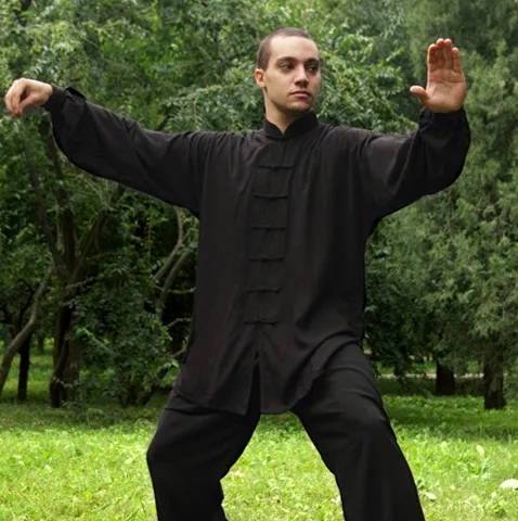 Костюм Shaolin Wushu костюм для кунг фу китайский боец унисекс Wudang одежда тренировок|kung