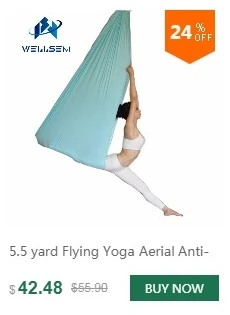 Wellsem Aerial Silks оборудование анти-гравитация Йога гамак качели Йога для домашней гимнастики Летающий танец и коррекция фигуры 9 ярдов