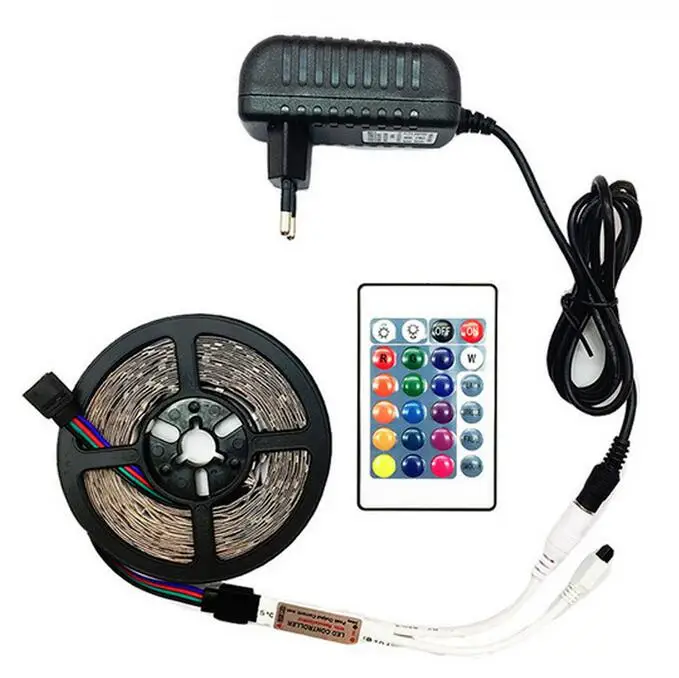 

LED Strip 5m SMD2835 Ultra Bright Light 12V DC RGB Warm White Blue Red Green LED Ribbon Flexible lamp bulb