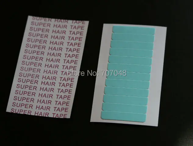 Супер лента для волос синего цвета двойная кожи искусственная кожа бесплатная