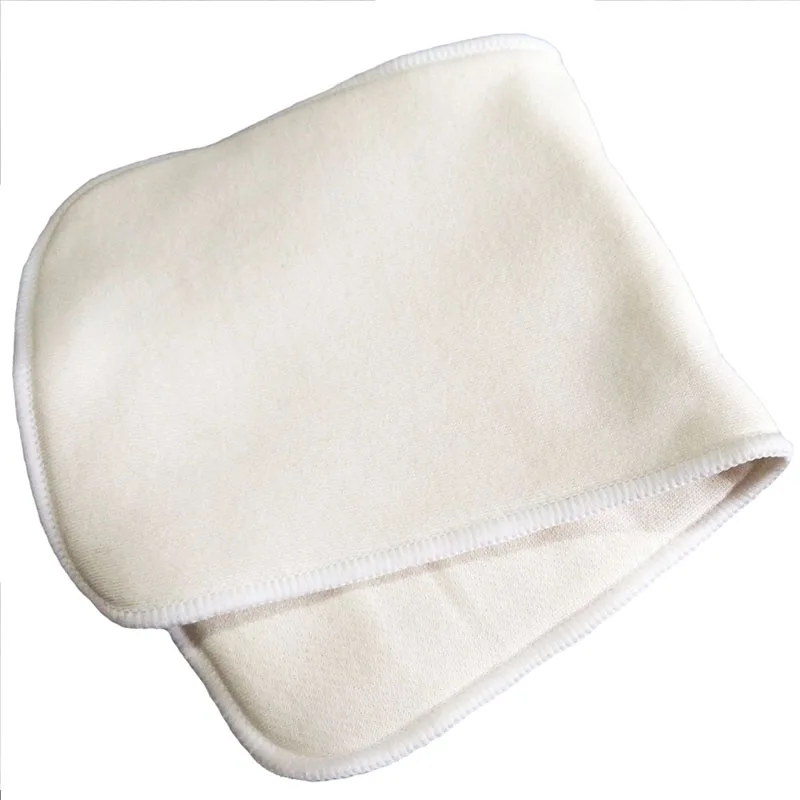 Бамбуковый хлопковый подгузник многоразовый 5 шт/10 шт для детской ткани вкладыш в