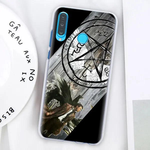 12 Сверхъестественное ТВ шоу чехол для телефона huawei P30 P30 Pro P9 P10 P20 Lite P Smart Plus View 20 Жесткий ПК задний Чехол бант - Цвет: 12