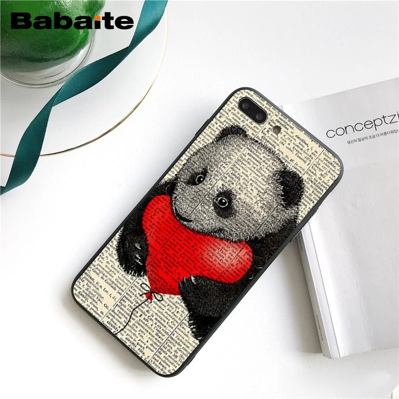 A4 Babaite панда Dab на EM чехол для телефона для iphone 11 Pro 11Pro Max 5 5Sx 6 7plus 8 8Plus X XS MAX XR - Цвет: A4