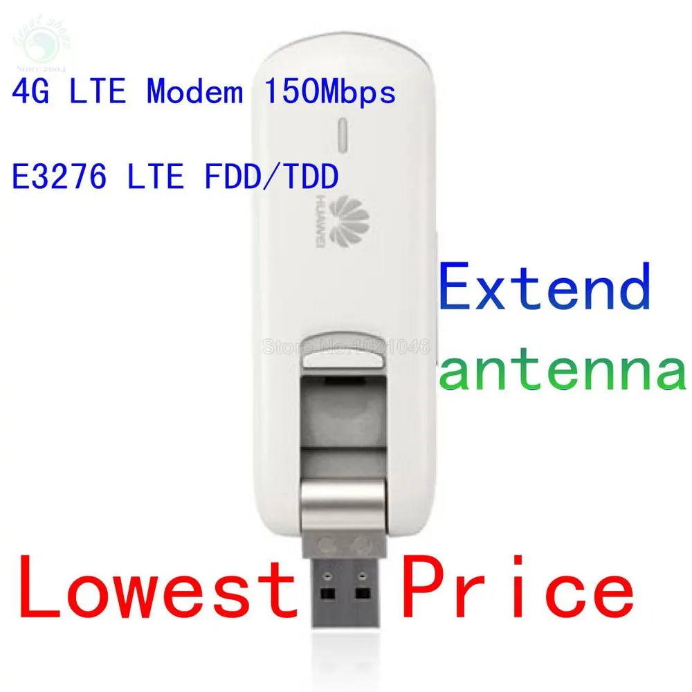 

Unlocked Huawei E3276S-601 E3276 4G LTE Modem 4g lte usb adapter 150Mbps 3g 4g lte USB Dongle 4g modem with antenna