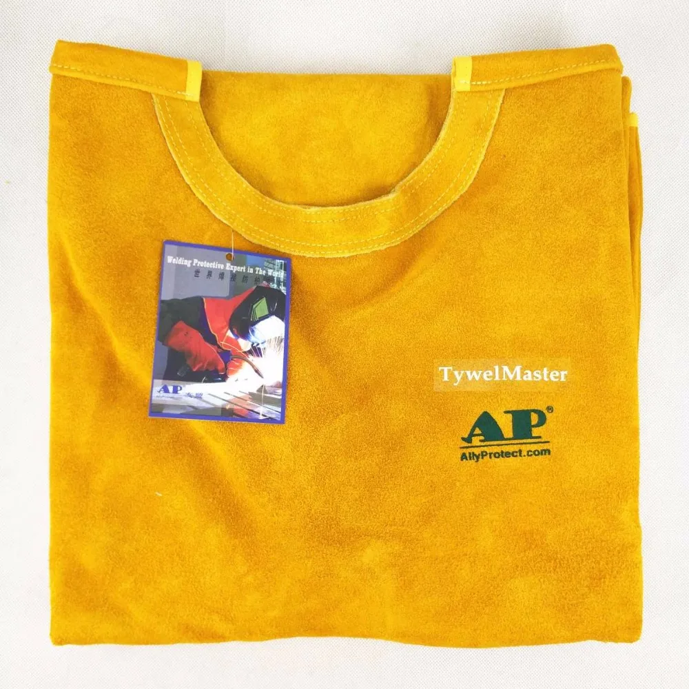 Фартук для сварки Leaether накидки и нагрудники фартук из воловьей кожи с защитой от