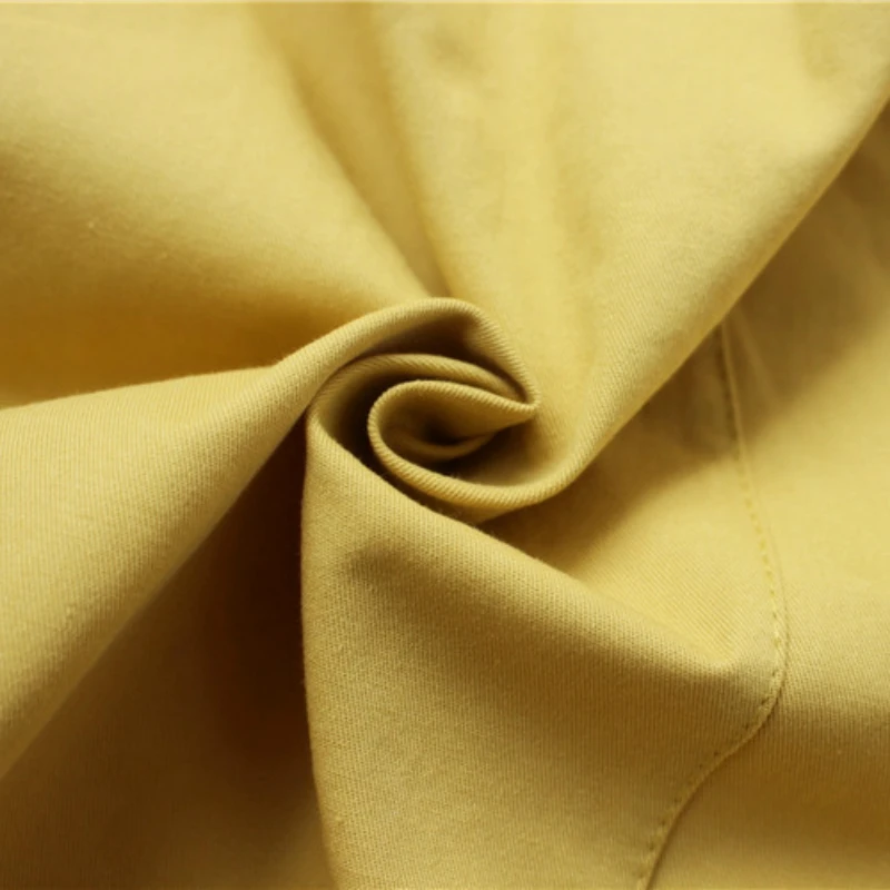 Летняя хлопковая юбка с карманами модная Милая плиссированная А силуэта средней