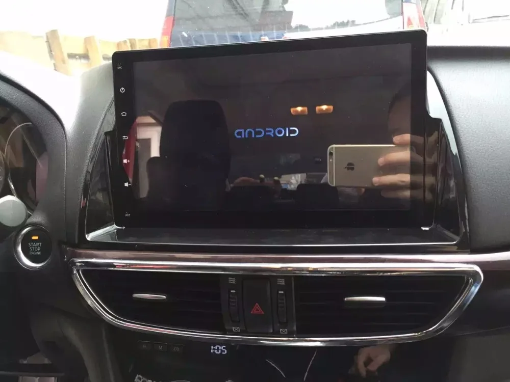 Автомобильный мультимедийный плеер CHOGATH 9 дюймов android 7 0 радио GPS навигация для Mazda