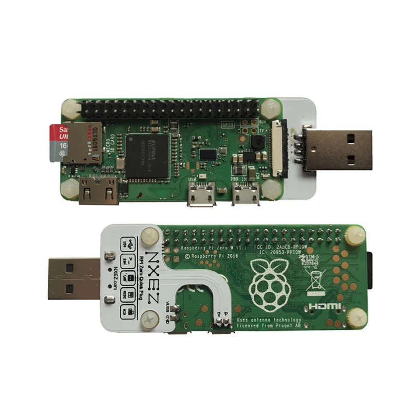Raspberry Pi Zero Многофункциональный usb-штекер zero Быстрый штекер USB/Ethernet BADUSB