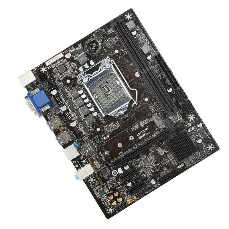 Onda B250S материнская плата LGA 1151 DDR4 памяти объемом до 32 GB SATA3.0 M.2 6-фазная VGA/DVI Материнская плата Intel B250 M-ATX 4-х ядерный процессор
