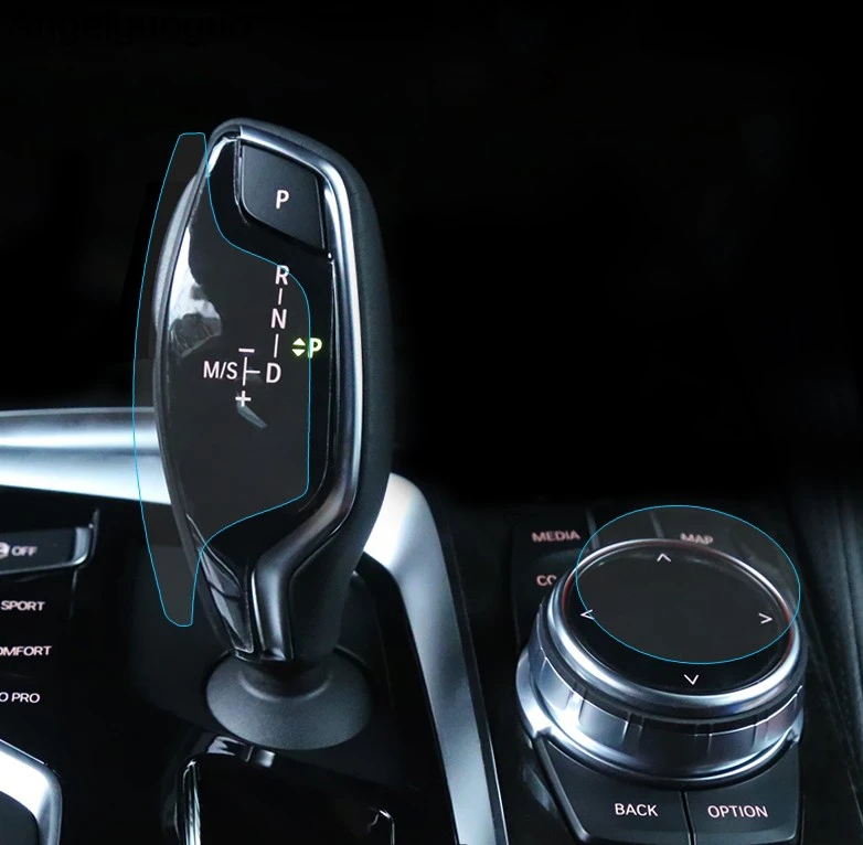 Angelguoguo 2 шт. для BMW 5 серии G30 2018 ручка переключения рулевого механизма автомобиля и