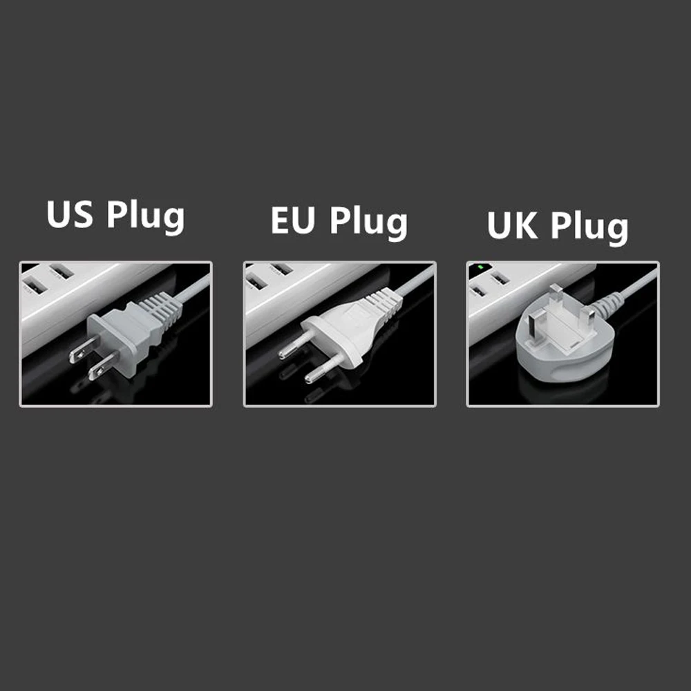 TOUHONEST по всему миру Универсальный 4 USB Зарядное устройство Порты и разъёмы Смарт