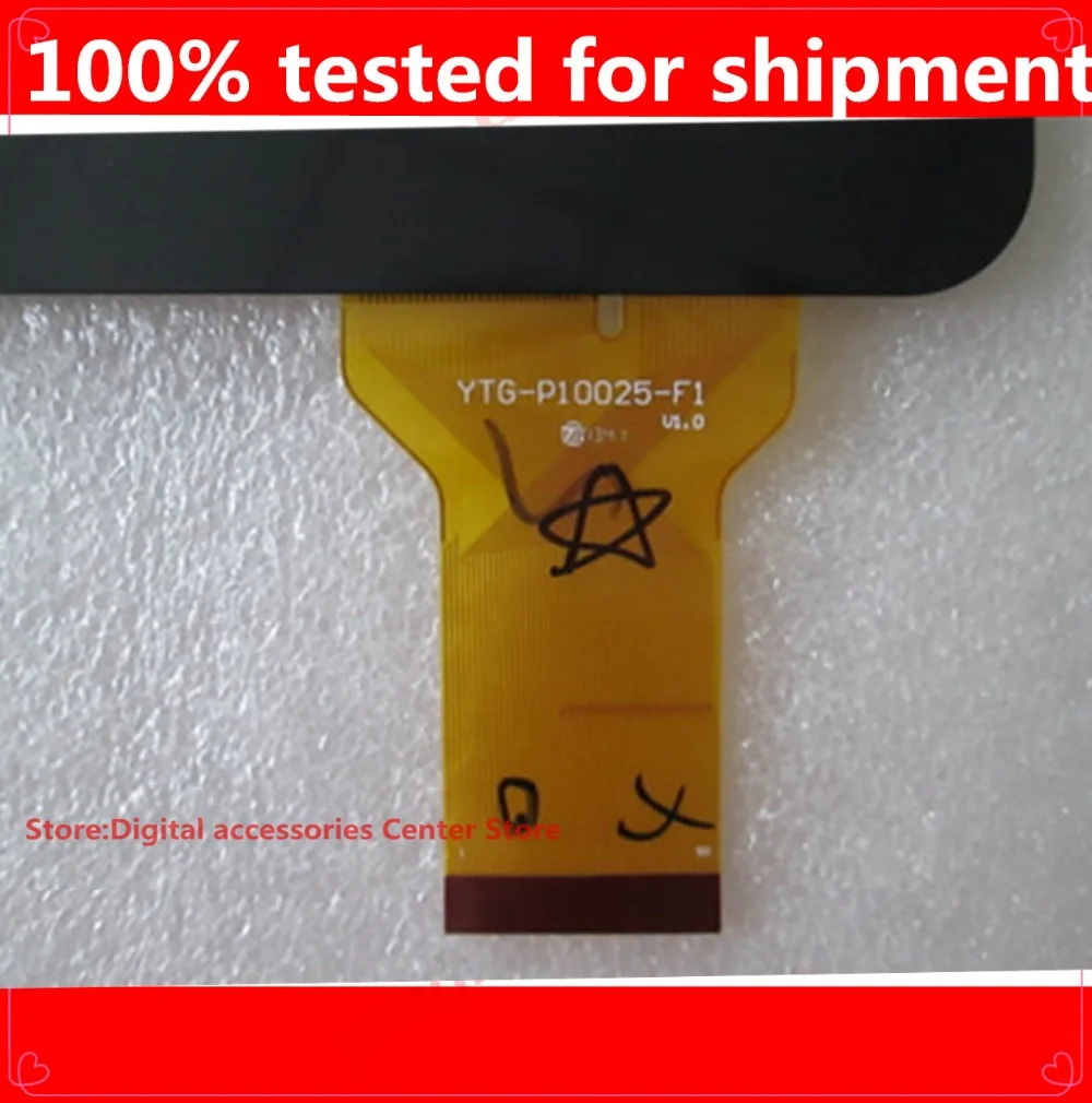 

10.1" Touchsreen Digitizer Glass Panel Replacement YTG-P10025-F1 OPD-TPC0305 ZP9120--101-VER.00