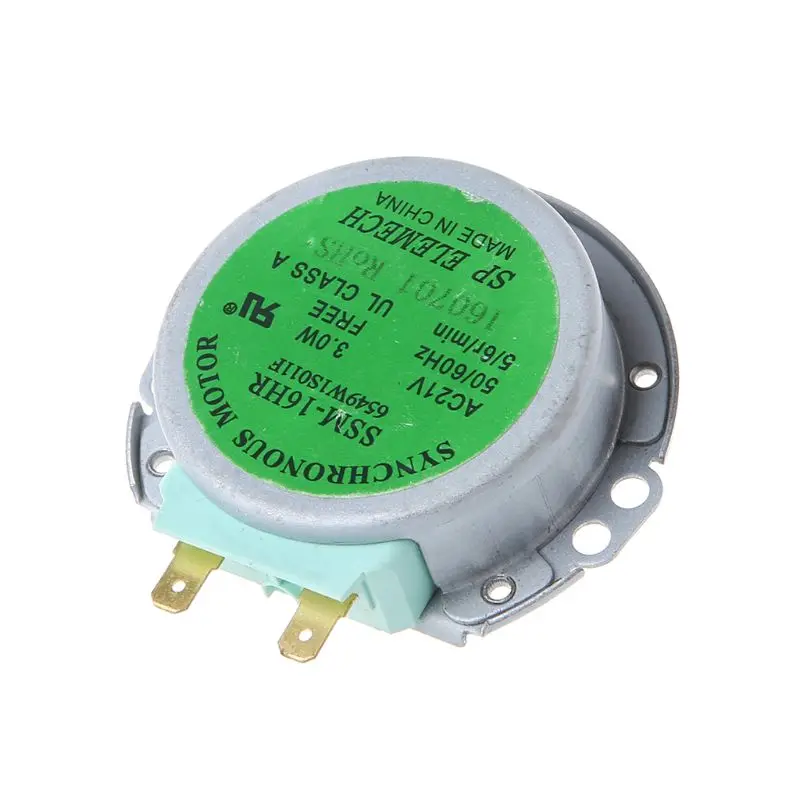 50/60Hz AC21V 3W печь с синхронным электродвигателем микроволновая печь двигатель поворотного круга SSM-16HR для LG L29K