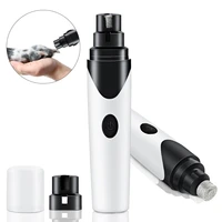 portable usb rechargeable dog nail grinders pet nail clippers quiet electric dog cat paws nail grooming trimmer tools