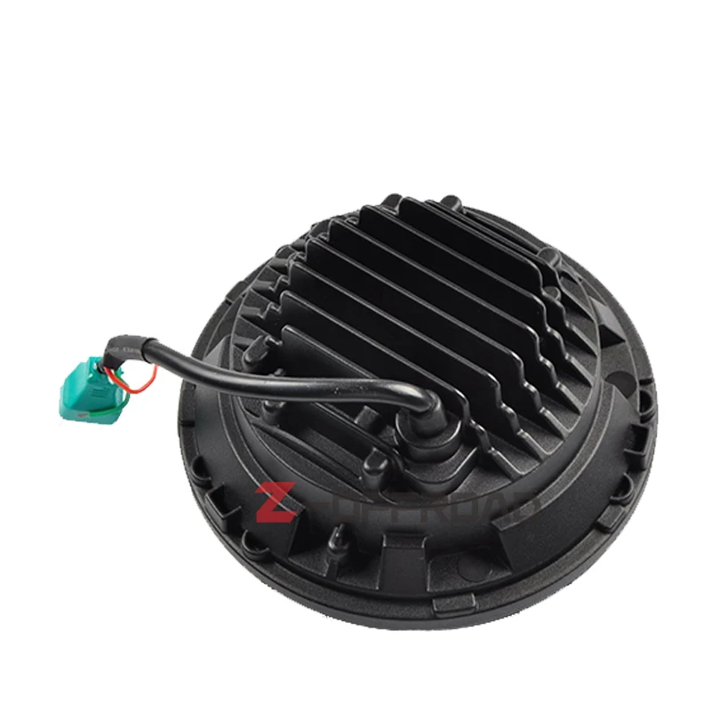 Комплект светодиодных фар 7 дюймов запасная фара с ДХО дюймовое кольцо белого