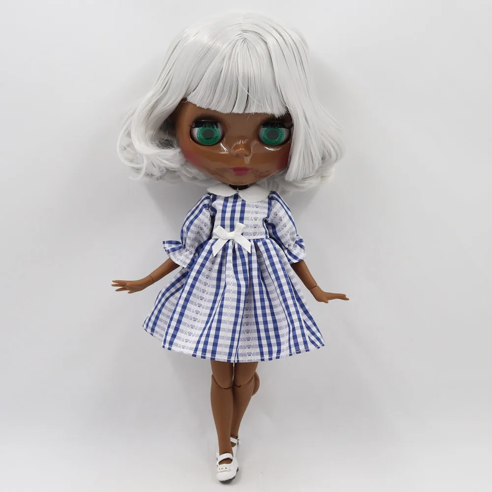 Ледяной DBS Blyth 1/6 bjd куклы 30 см по индивидуальному заказу матовая лицевая сторона с