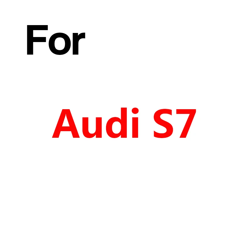 Buildreamen2 автомобильный чехол для Audi 90 A6 Q3 RS5 S3 S7 авто анти-УФ солнцезащитный козырек Снежный дождь устойчивый к царапинам чехол Пылезащитный Водонепроницаемый - Название цвета: For Audi S7