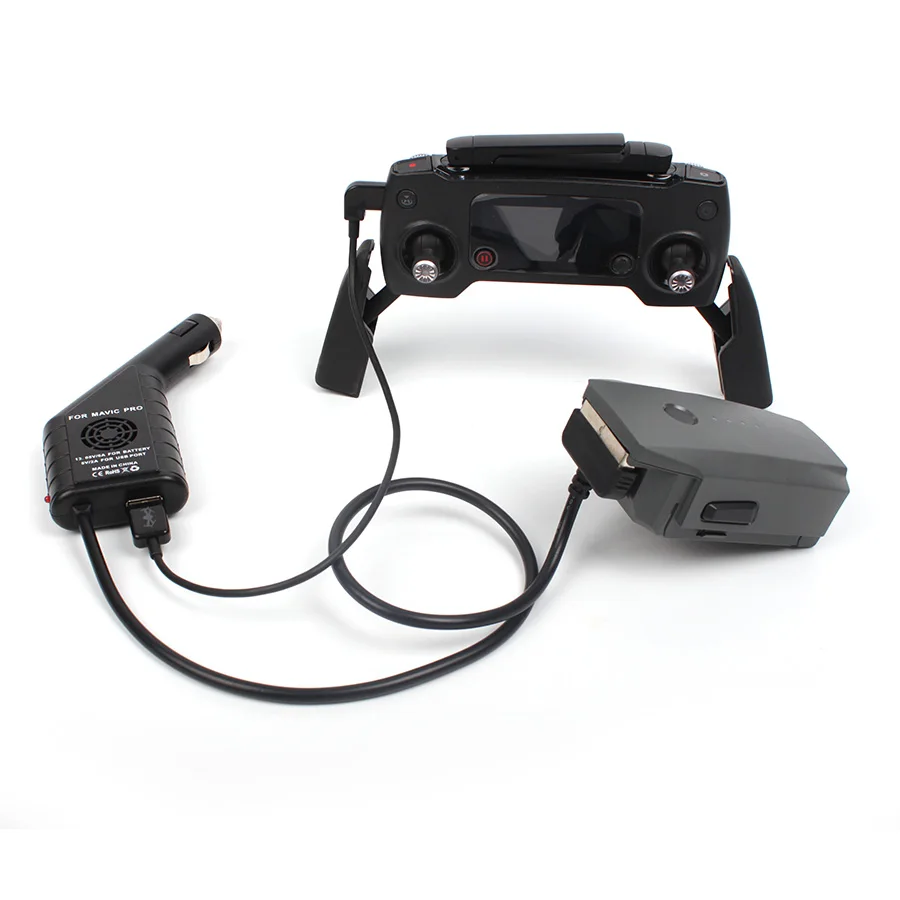 2в1 DJI Mavic Pro/DJI PRO Платиновое безопасное быстрое автомобильное зарядное устройство