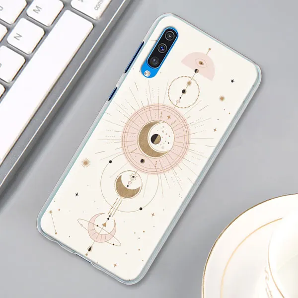 Space Love солнце и луна звезда рисунок чехол КРЫШКА ДЛЯ samsung Galaxy A30 A40 A50 A70 A6 A8 плюс A7 A9 M30 чехол для телефона Coque - Цвет: 10