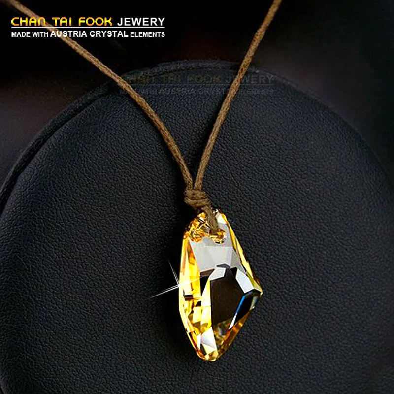 Женское Ожерелье с кулоном из натурального камня колье чокер кристаллами|jewelry