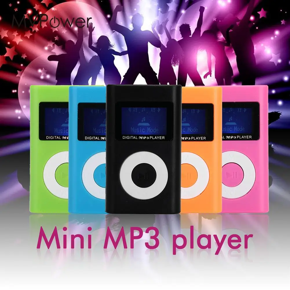 Цифровой музыкальный плеер USB Спорт Универсальный mp3-плеер Поддержка TF карты